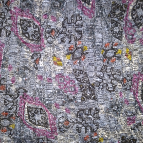 John Paul Richard Dollbaby Smocked Boho Printed T… - Picture 4 of 16